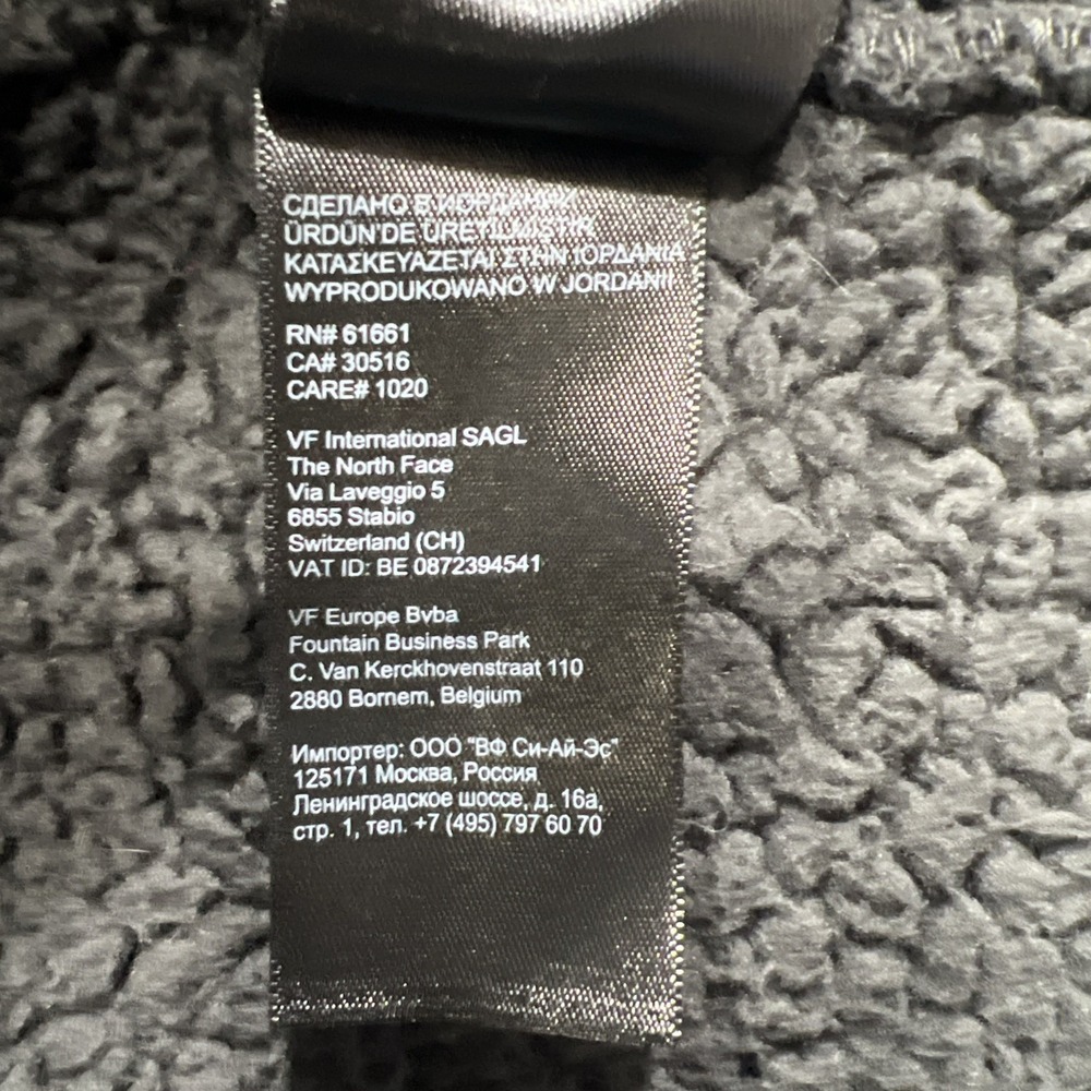 The North Face Campshire Jacket Men's XL Sherpa Fleece Full Zip High Pile Olive - Picture 11 of 16